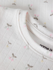 NAME IT Bluse Ficherry Cloud Dancer